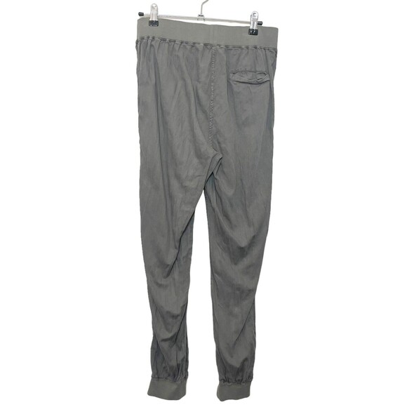 Faherty Arlie Day Jogger Pants Women’s Small Surplus Green Linen Cotton Pull-On - Picture 5 of 13